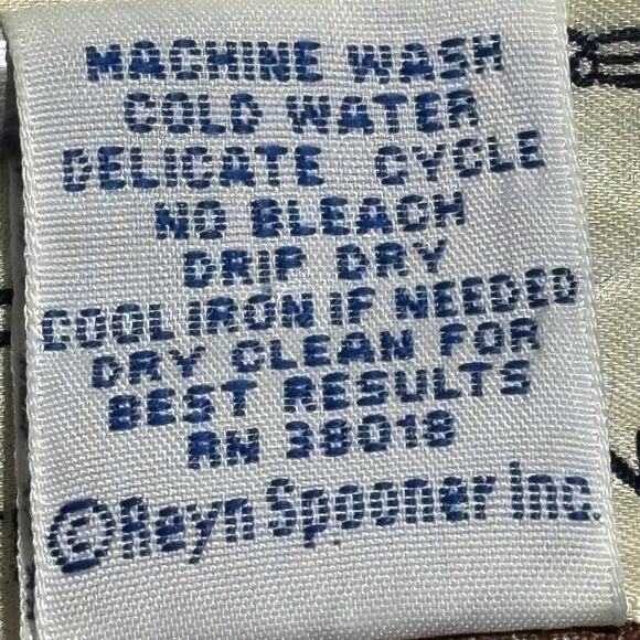 Reyn Spooner Dietrich Varez Polynesian Shirt Mens Small Outrigger Canoe AOP VTG - Picture 4 of 8